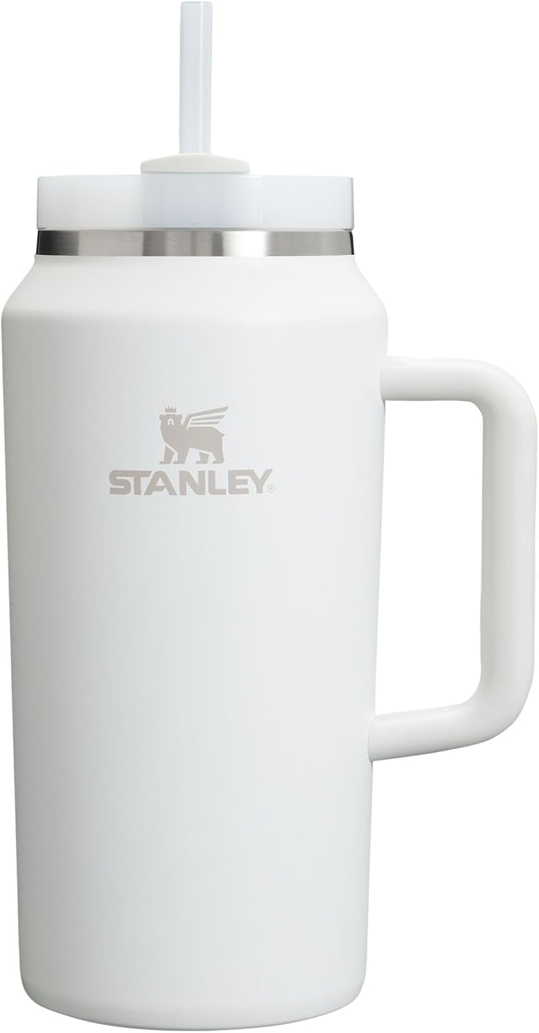 STANLEY Quencher H2.0 Flow State Tumbler, 64 oz, Frost