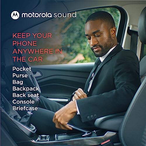 Motorola MA1 Wireless Android Auto Car Adapter - Instant Connection Using Google-Licensed Bridge Technology from Smartphone to Screen - USB Type-A Plug-in - Secure Gel Pad