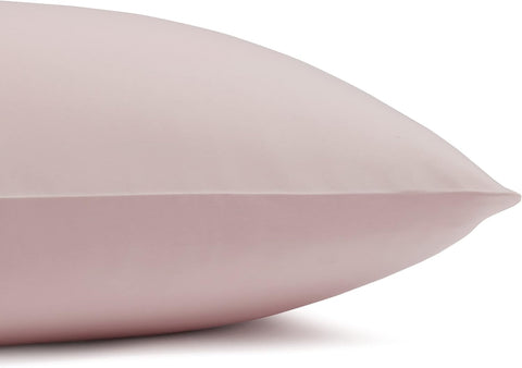 Amazon Basics Lightweight Breathable Wrinkle Resistant Brushed Microfiber 3 Piece Bed Sheet Set with 14-Inch Deep Pockets, Twin, Blush Pink, Solid
