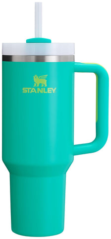 Stanley Quencher H2.0 Tumbler with Handle & Straw 40 oz | Twist On 3-Way Lid | Cupholder Compatible for Travel | Insulated Stainless Steel Cup | BPA-Free | Tropical Teal