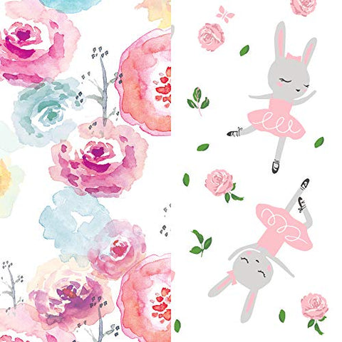 The Honest Company Clean Conscious Diapers | Plant-Based, Sustainable | Rose Blossom + Tutu Cute | Super Club Box, Size 1 (8-14 lbs), 136 Count