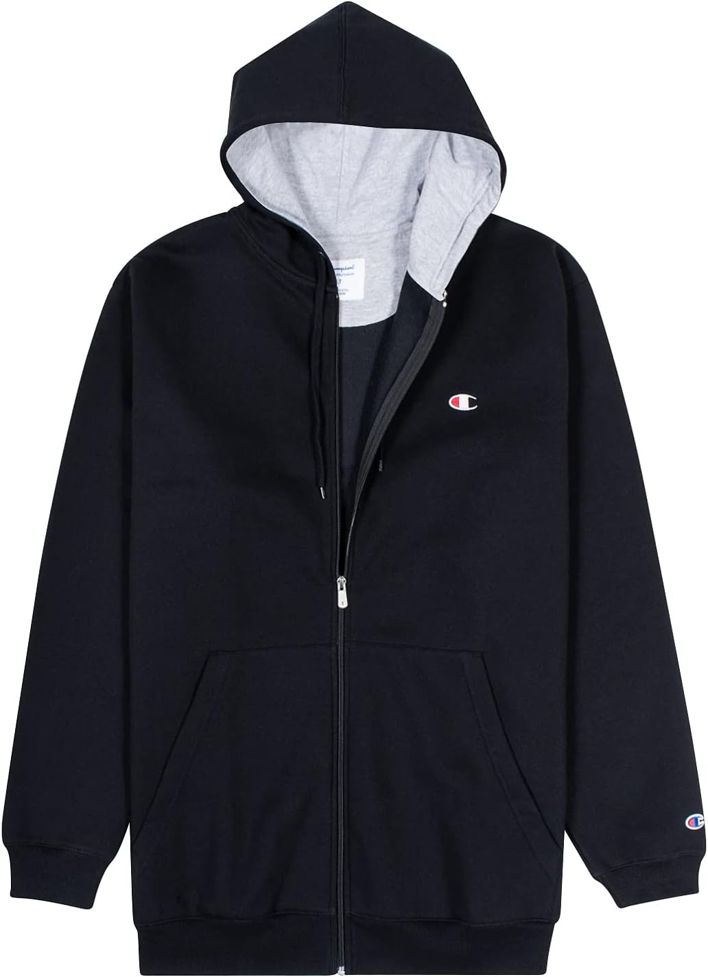 Champion Big and Tall Zip Hoodies for Men – Men’s Heavyweight Zip Hoodie Jacket