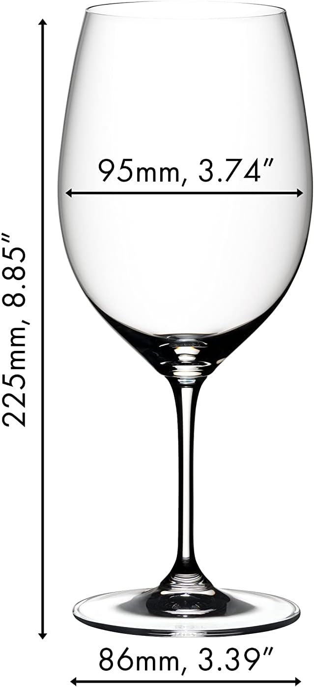 Riedel Vinum Cabernet/Merlot Wine Class, Set of 2
