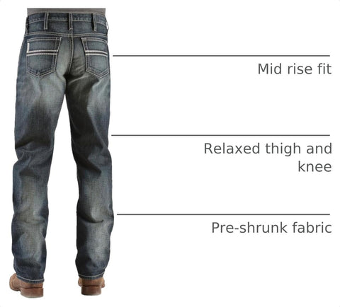 Cinch Men's White Label Relaxed Fit Jean