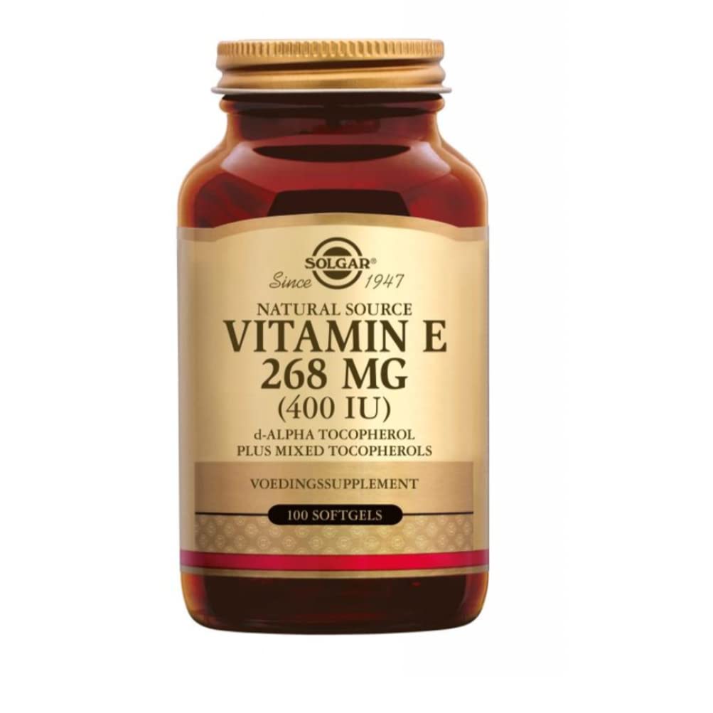 Solgar Vitamin E 268 Mg (400 Iu) 100 Servings, 100 Count (Pack of 12)