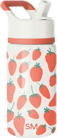 Simple Modern Kids Water Bottle & Toddler Cup | 14oz | Strawberries