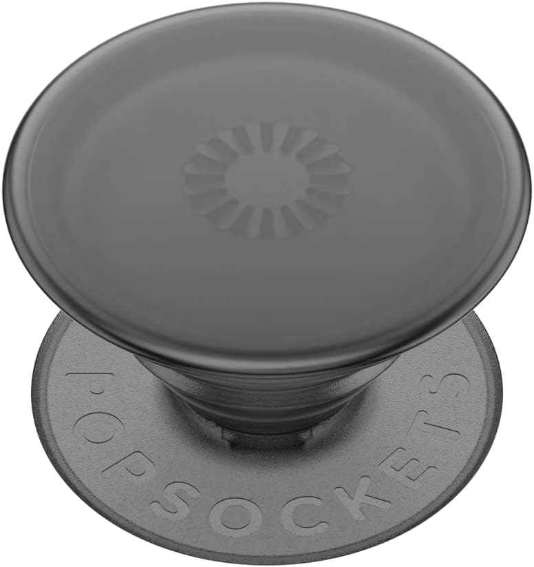 PopSockets Adhesive Phone Grip, Holder- Translucent Black