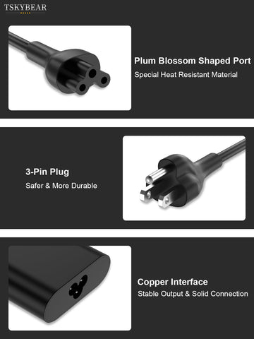 65W 45Watt for Dell Laptop Charger AC Adapter Replacement-for Dell USB C Charger Latitude 5420 5520 5320 7420 5430 7390 7320 7400,XPS 13 Chromebook 3100 Computer Type C Fast Charging Power Supply Cord