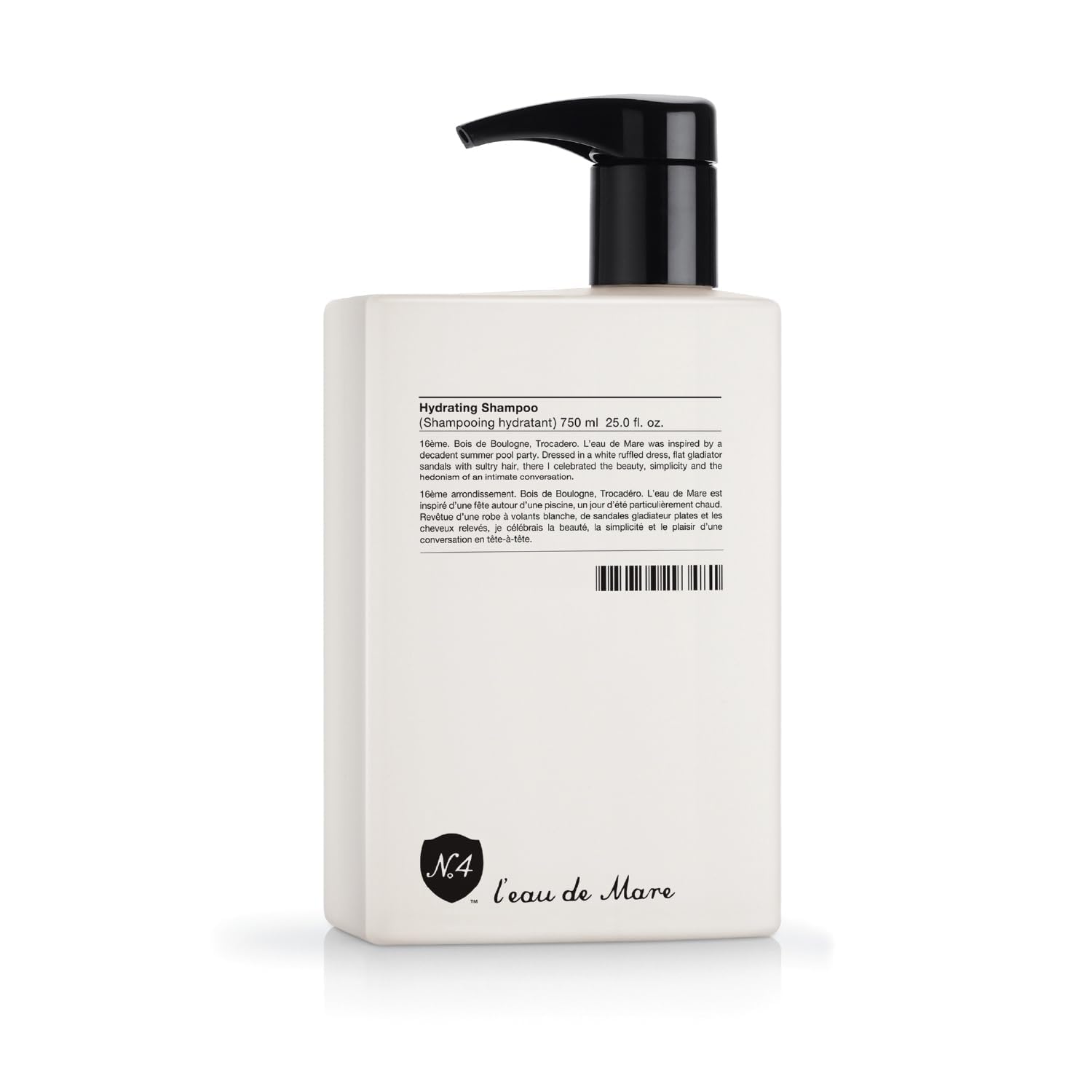 Number 4 Hydrating Shampoo, Shampoo for Women and Men. Sulfate, Gluten, & Paraben Free | Cleanse, Moisturizing & Color Protecting, 25 oz