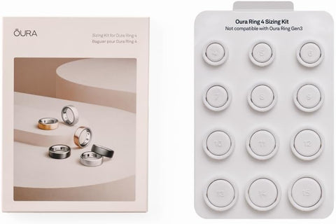 OURA Ring 4 Sizing Kit - Size Before You Buy the Ring 4