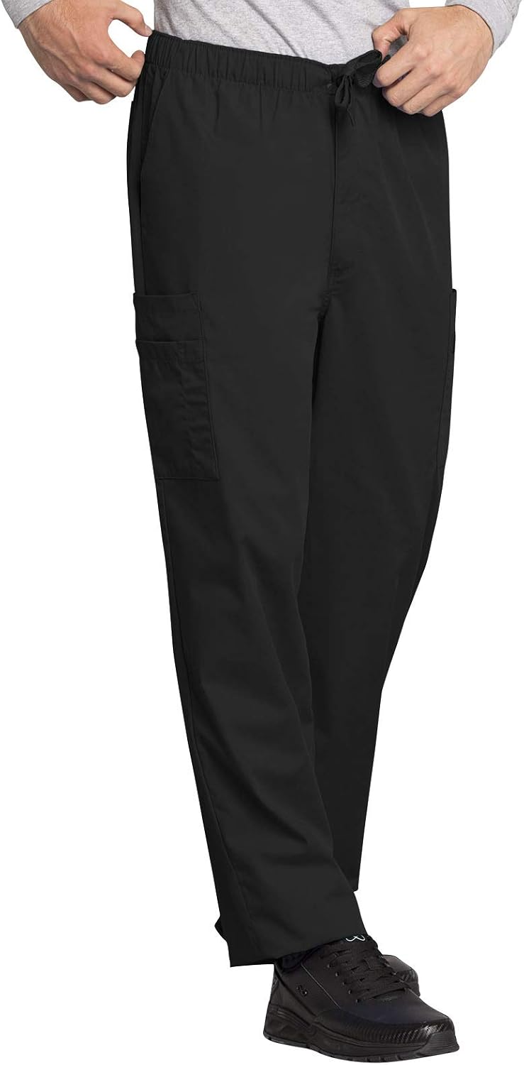 Cherokee WW Originals Scrub for Men Fly Front Cargo Pant with 7 Pockets