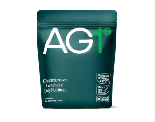 AG1 Athletic Greens - Powder Supplement Convenient Daily Nutrition- 30 Days Supply (12.70z)