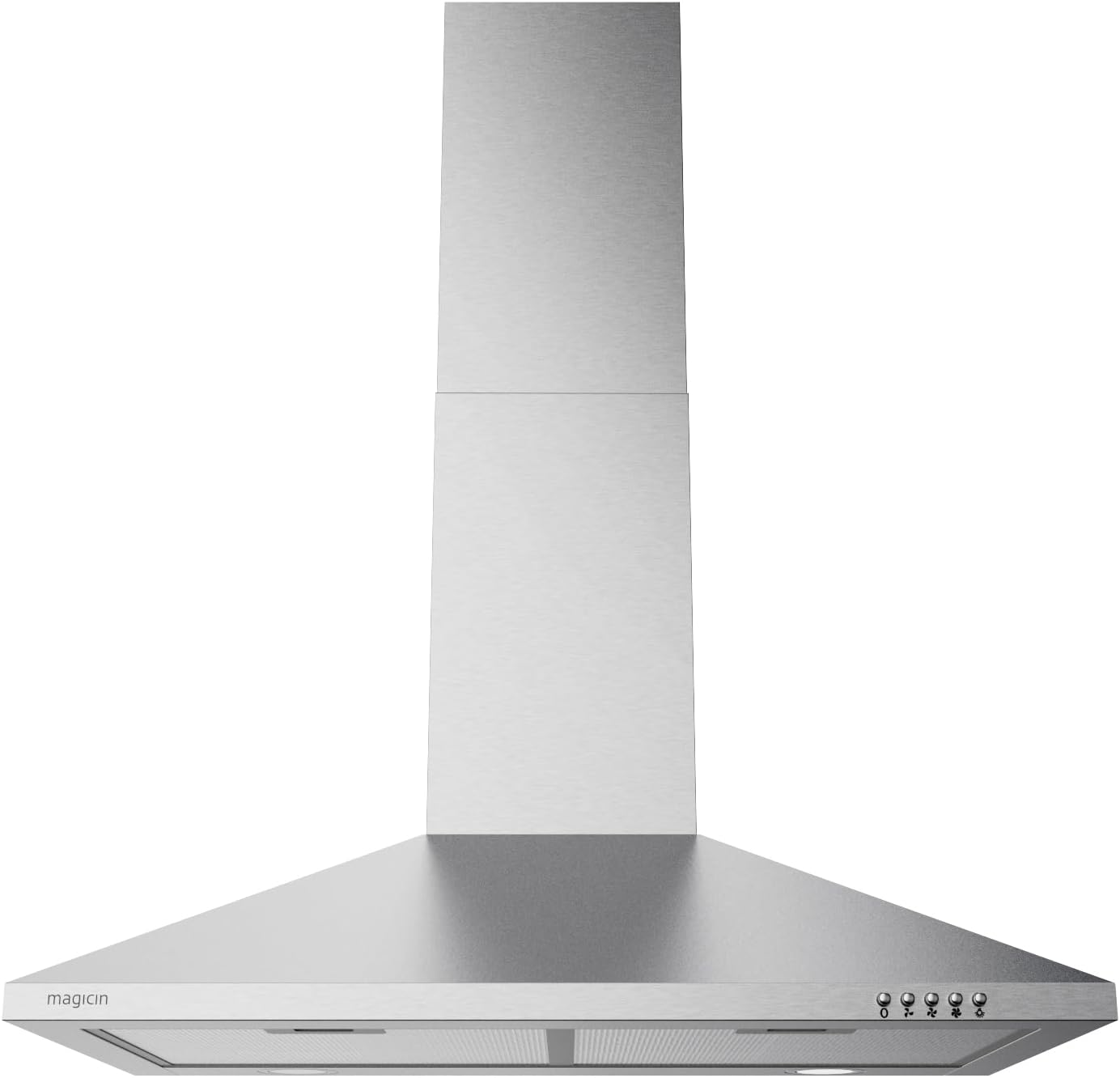 Wall Mount Range Hood 30 inch Ducted/Ductless Convertible 380CFM