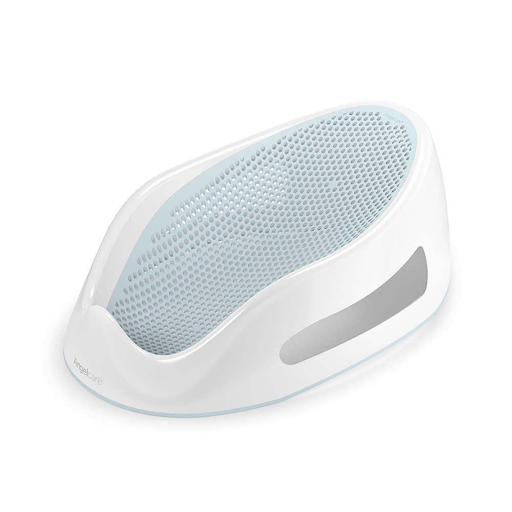 Angelcare Soft-Touch Baby Bath Support & Rinser Bundle, Aqua