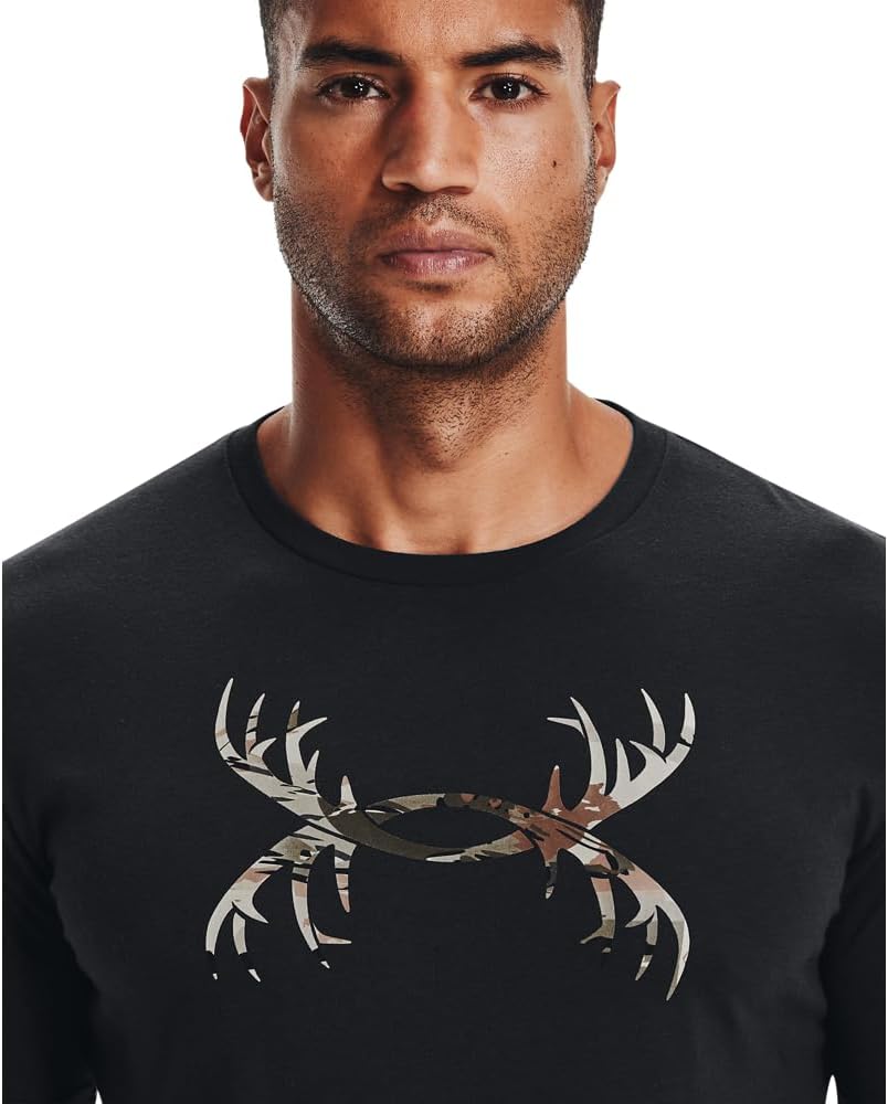Under Armour Antler Logo Short Sleeve T Shirt for Casual Hunting