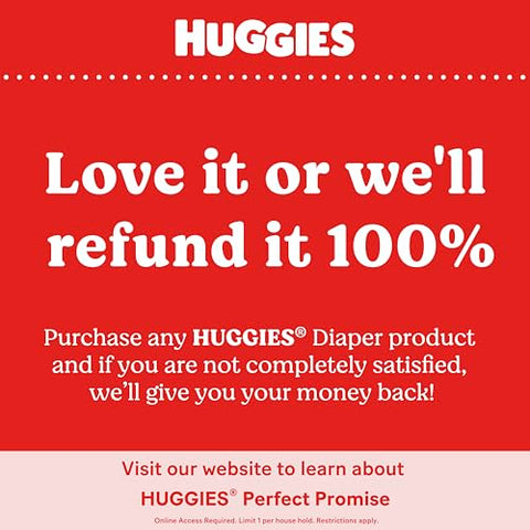 Huggies Size 6 Diapers, Little Movers Baby Diapers, Size 6 (35+ lbs), 44 Count