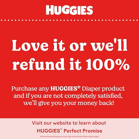 Huggies Size 8 Diapers, Little Movers Baby Diapers, Size 8 (46+ lbs), 62 Count