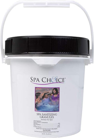 SpaChoice 5-Pounds Premium Spa Sanitizing Chlorine Granules for Hot Tub