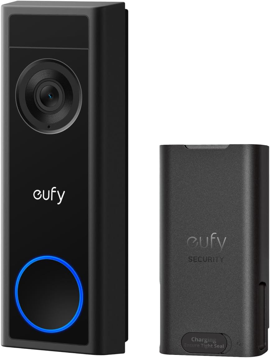 eufy Security Video Doorbell Camera C31 Kit with Extra Battery Pack