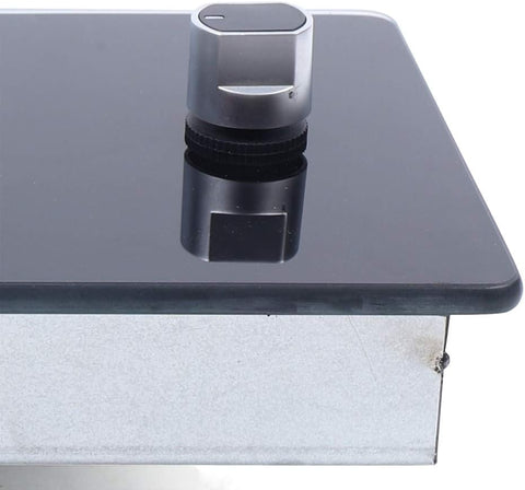 Gas Cooktop, 1 Burner Boat Caravan RV Camper LPG Gas Stove Hob With Tempered Glass, Durable Single Countertop Gas Stove With Multi-Level Fire Adjustment Suitable for Outdoor Apartments