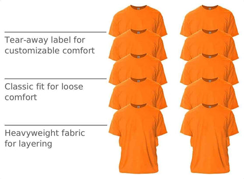 Gildan Adult Ultra Cotton T-Shirt, Style G2000, Multipack