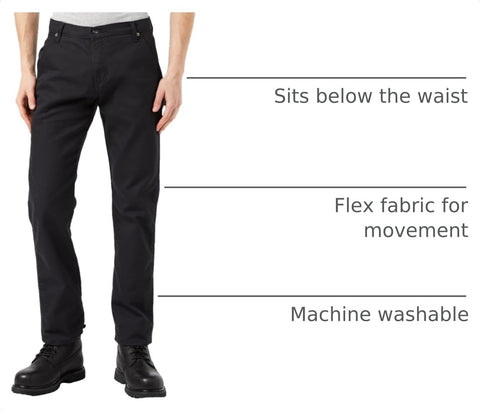 Dickies Men's Tough Max Duck Carpenter Pant