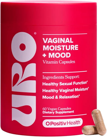 URO Vaginal Moisture & Mood with KSM-66® Ashwagandha – 30-Day Supply