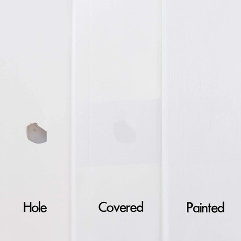 Vinyl Siding Repair Kit, Cover Any Cracks, Holes, or Blemishes on Vinyl Siding (12 Patches)