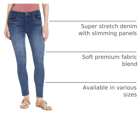 Democracy Women's Ab Solution High Rise Ankle Jean