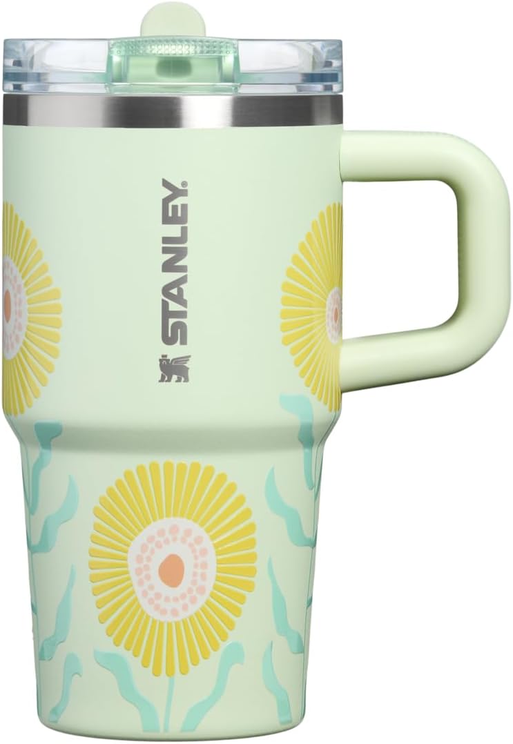 STANLEY Quencher ProTour Flipstraw Tumbler, 20 oz, Honeydew Garden
