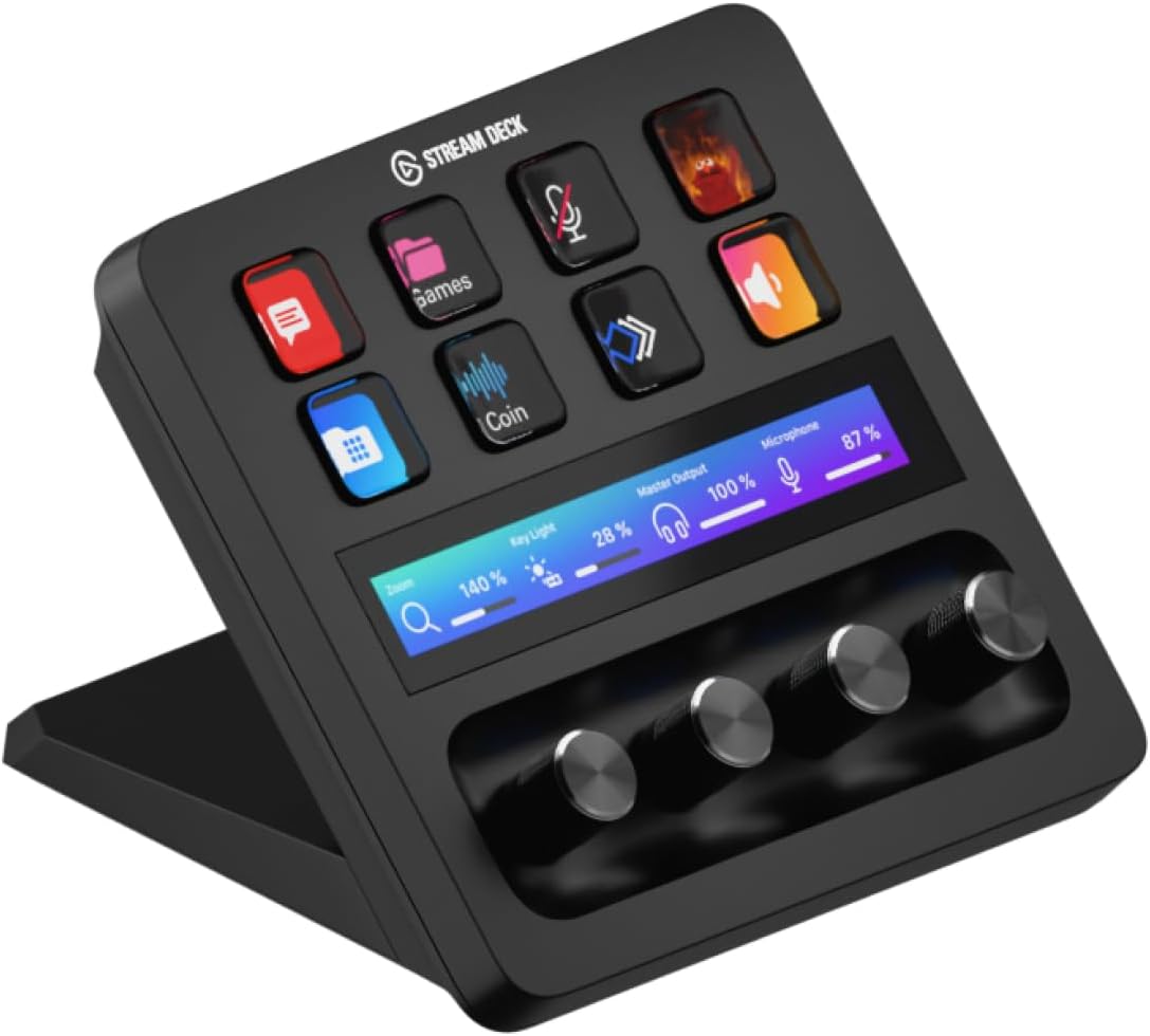 Elgato Stream Deck +, Audio Mixer and Studio Controller