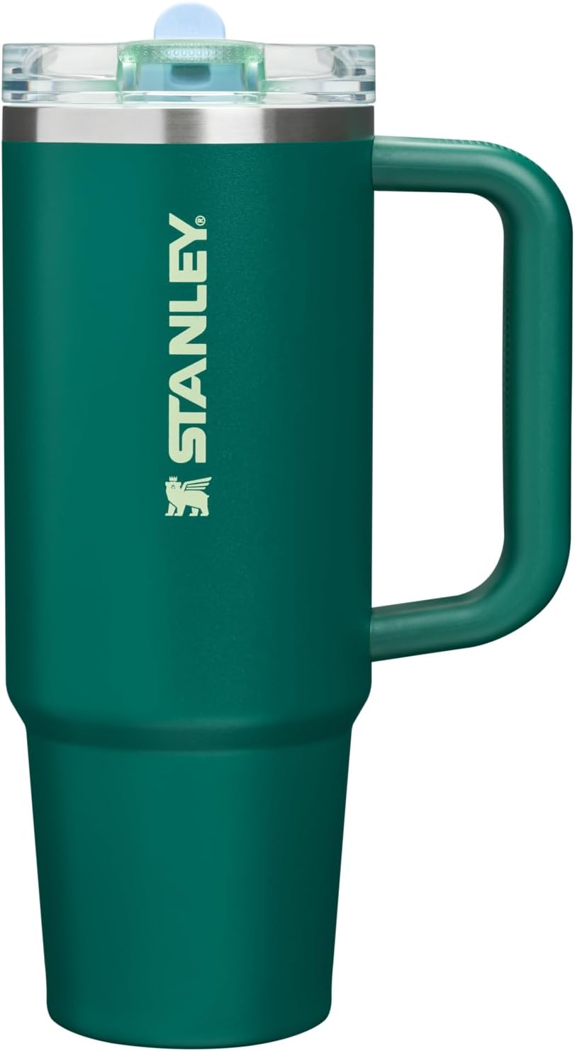 STANLEY Quencher ProTour Flipstraw Tumbler, 30 oz, Emerald Honeydew