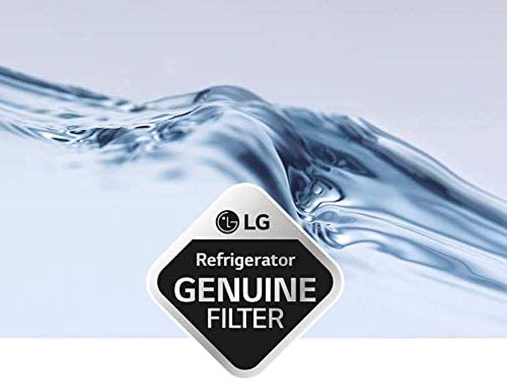 LG LT800P3 6-Month / 200 Gallon Replacement Refrigerator Water Filter, 3 Count (Pack of 1), White