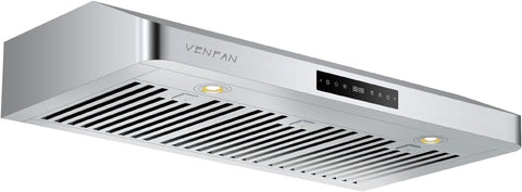 Range Hood 36 Inch Under-Cabinet 900 CFM Dual Fan Kitchen Vent Hood