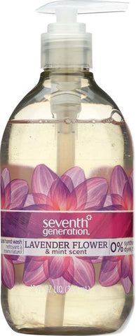 Seventh Generation Liquid Hand Soap Fragrance Free Free & Clean Unscented Hand Soap 12 Fl.oz, Pack of 8