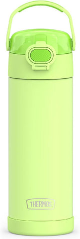 THERMOS FUNTAINER Water Bottle with Spout, 16oz, Neon Lime