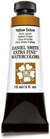Daniel Smith Extra Fine Watercolor 15ml Paint Tube, Yellow Ochre (284600114), 0.5 Ounce (Pack of 1)