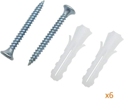 6 Pcs Guitar Hangers Keep Hook Holder Wall Mount for All Size Guitars, Bass, Mandolin, Banjo