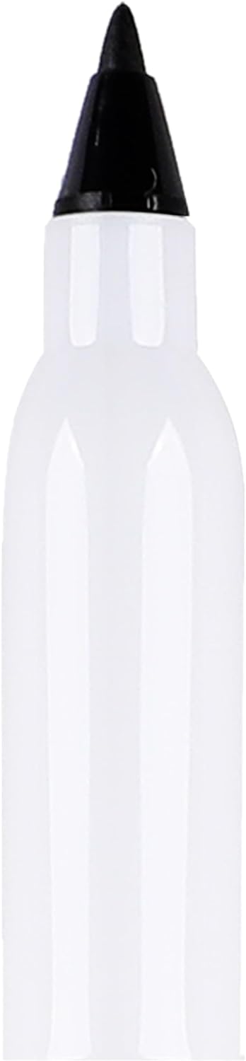 Amazon Basics Low Odor Ultra Fine Tip Dry Erase Whiteboard Markers for Teacher Supplies, Black, 24-Pack