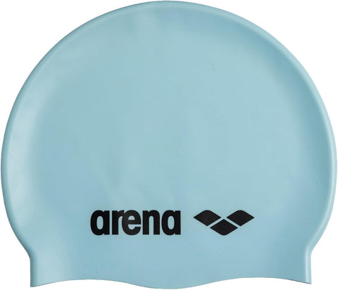 Arena Classic Unisex Soft Silicone Swim Cap for Women and Men, Intensive Training Comfortable Non-Slip Long Hair Swimming Hat