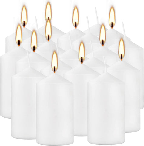 16 Pack Advent Taper Candles Premium Hand Dipped 10in Unscented Christmas Taper Candles - Ideal for Seasonal Celebrations, Holidays, Church, Celebration, Party