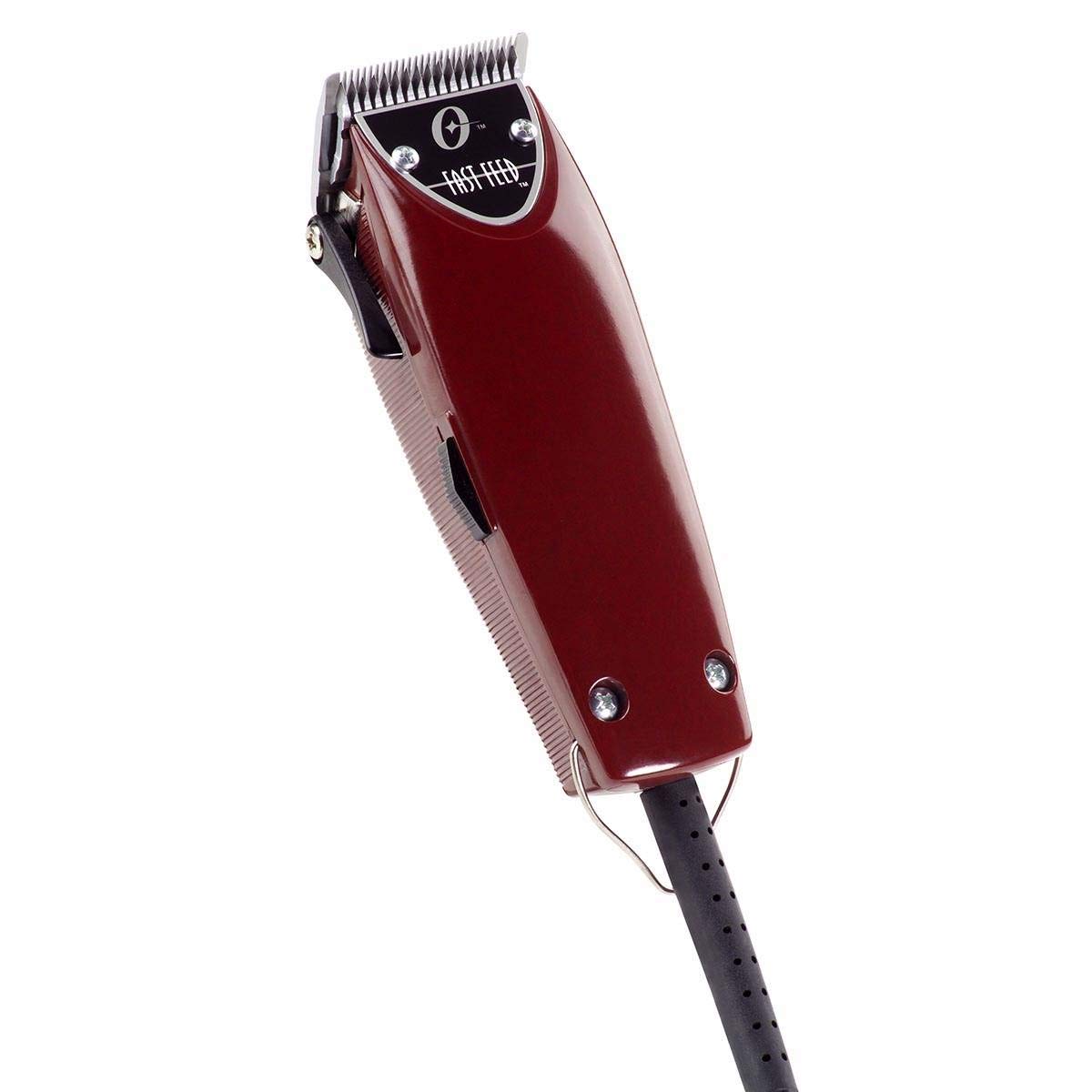 Oster Professional Fast Feed Adjustable Pivot Motor Clippers - Professional Hair Clippers for Men & Barbers - Whisper Quiet & Built for Seamless Length Changes - Includes 3 Comb Guides, Guard & More