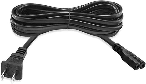 2 Prong AC Power Cord Compatible with Vizio D/E/M Series HDTV, Vizio Sound Bar Power Cable Replacement