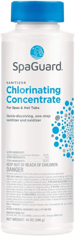 SpaGuard Spa Chlorinating Concentrate, 14 oz, Single Pack