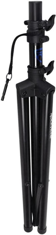 Rockville RVES1 Pair Adjustable Tripod PA Speaker Stands with Carry Bag