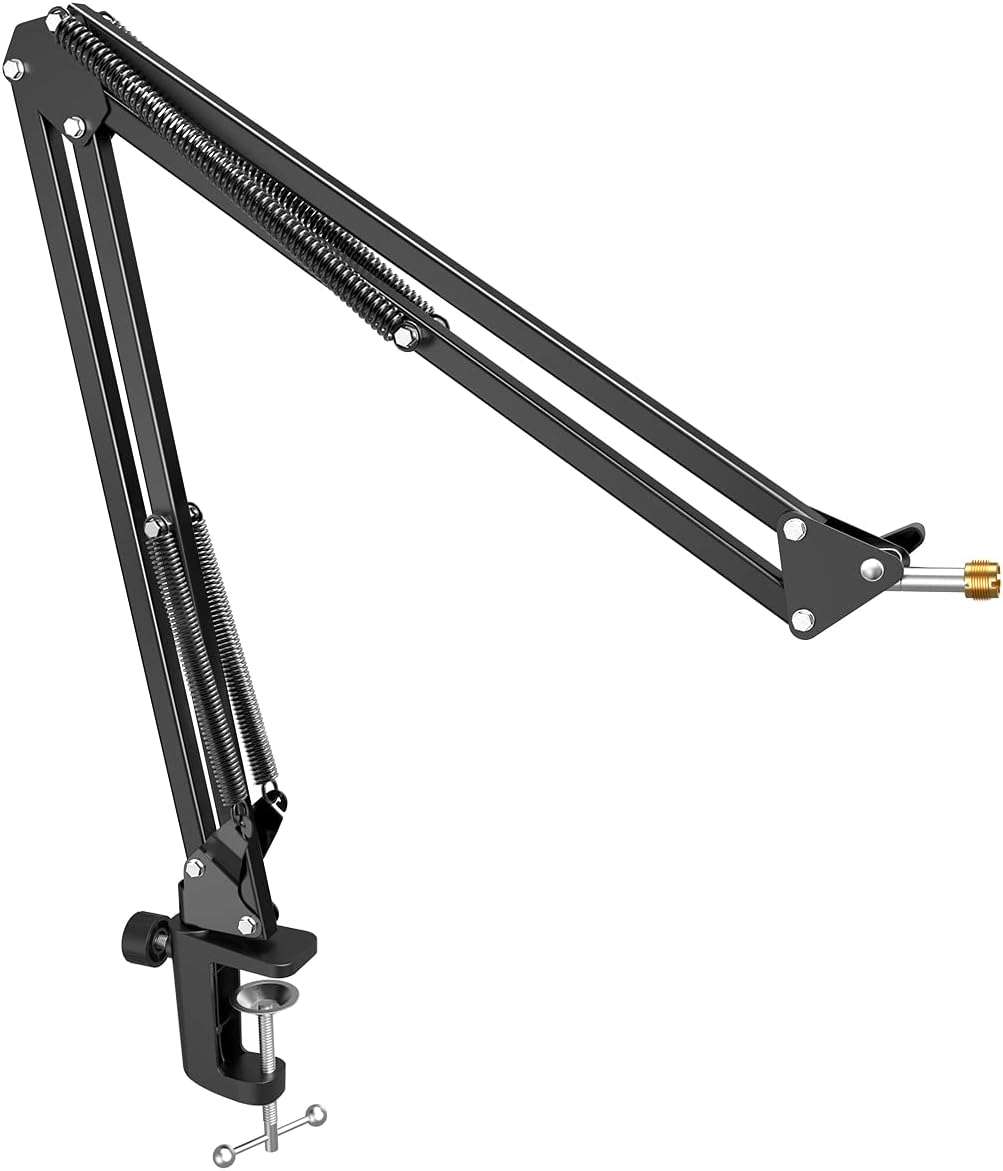 FIFINE CS1 Scissor Microphone Boom Arm Stand for Gaming Recording