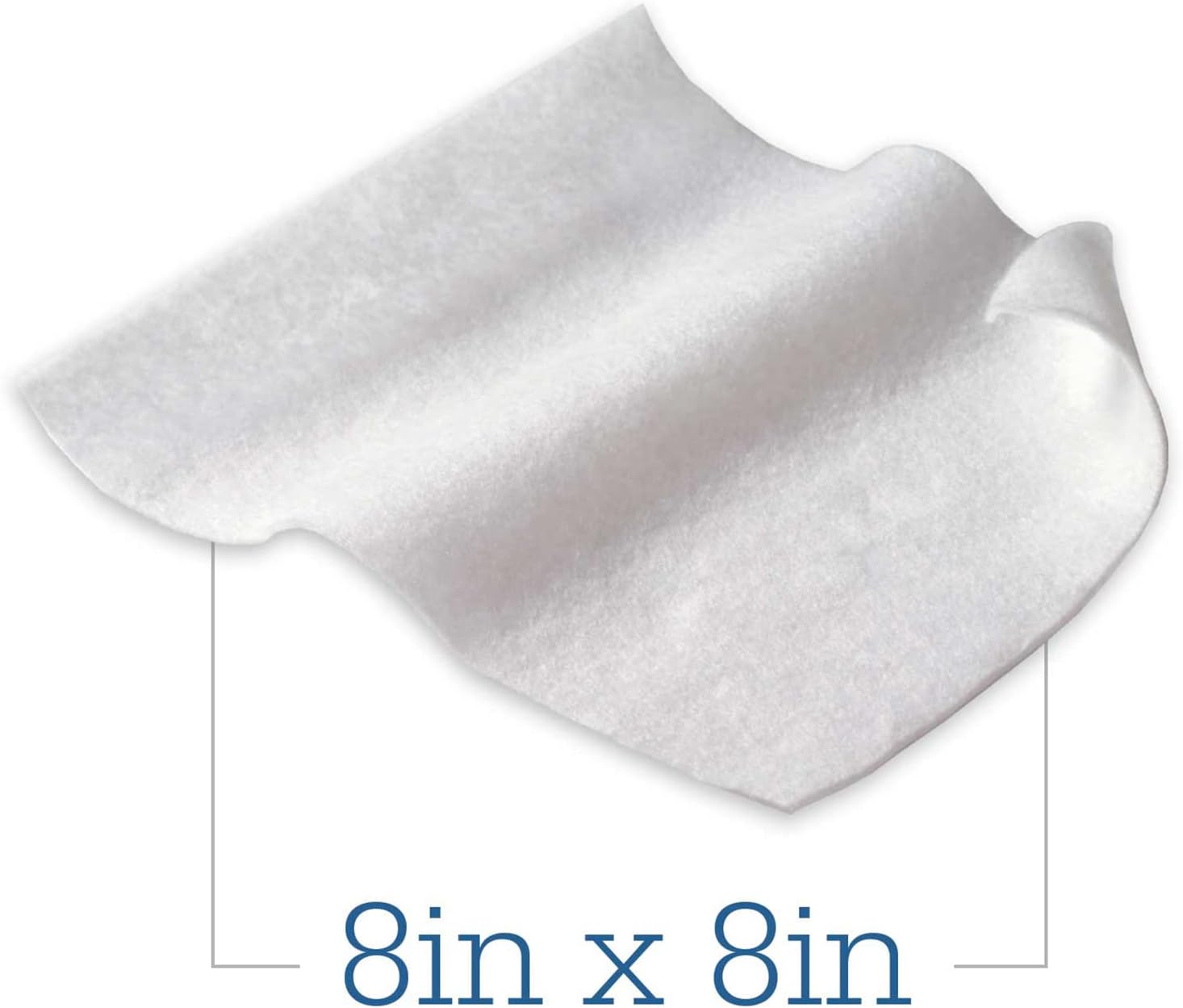 Comfort Bath® Cleansing Washcloths - 22 Packages, 176 Cloths - No Rinse Bathing Wipes, Ultra-Soft and Thick Heavyweight Cloth, Light Fragrance
