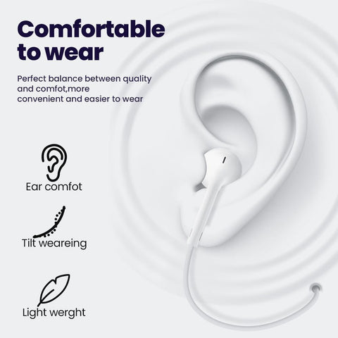 2 Packs USB C Headphones for iPhone 16/15 Earbuds with Microphone & Volume Control HiFi Stereo Type C Earphones for Galaxy S23/S22/S21/S20/Ultra Note 10/20, for iPad Pro Pixel 7/6/6a/5/4 and More