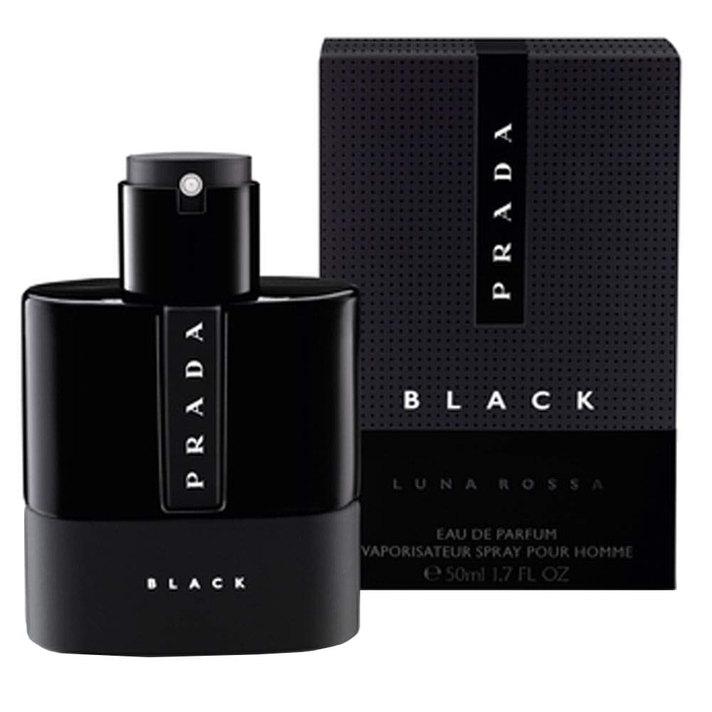 Prada Luna Rossa Black For Men Eau De Parfum Spray 1.7 oz