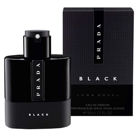 Prada Luna Rossa Black For Men Eau De Parfum Spray 1.7 oz